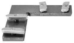 Γωνία 90° (Ορθή) Για Κουπαστή 25x60mm